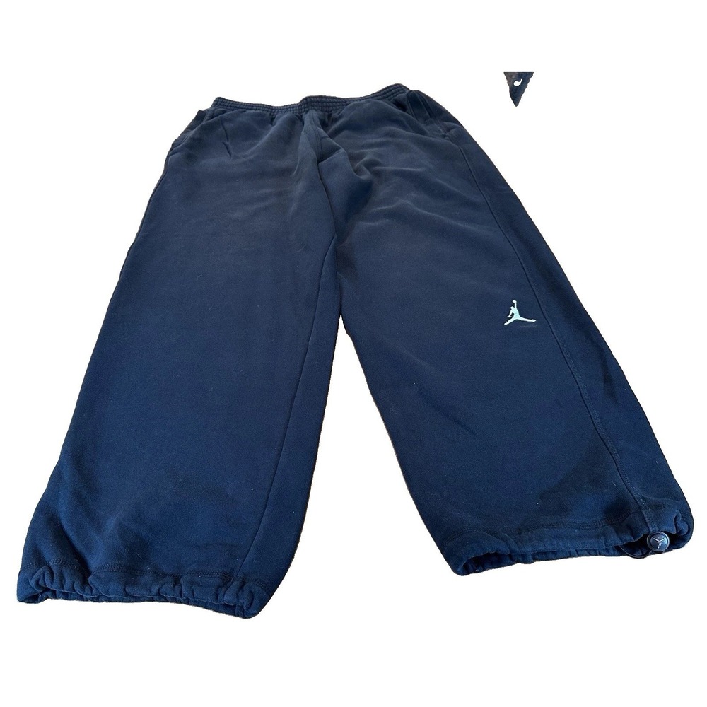 Air Jordan Jumpman‎ Joggers Fleece Pants Black Nike Mens Size XL